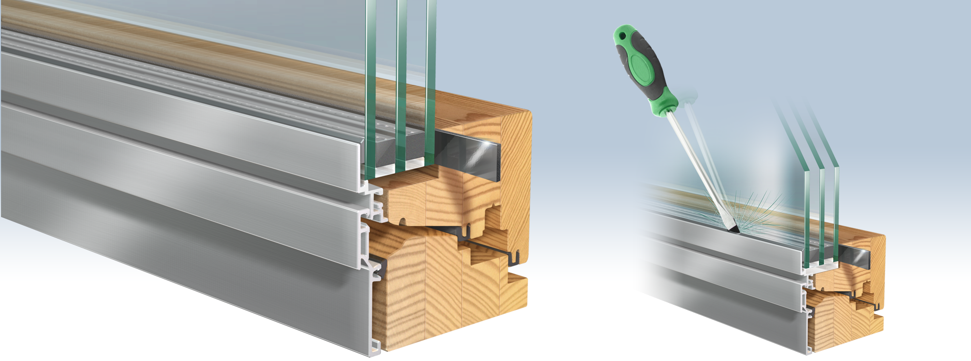 Static Direct Glazing